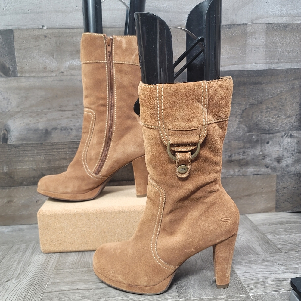 Skechers Something Else Suede Boots